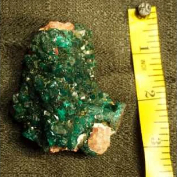 Congo Dioptase on Matrix